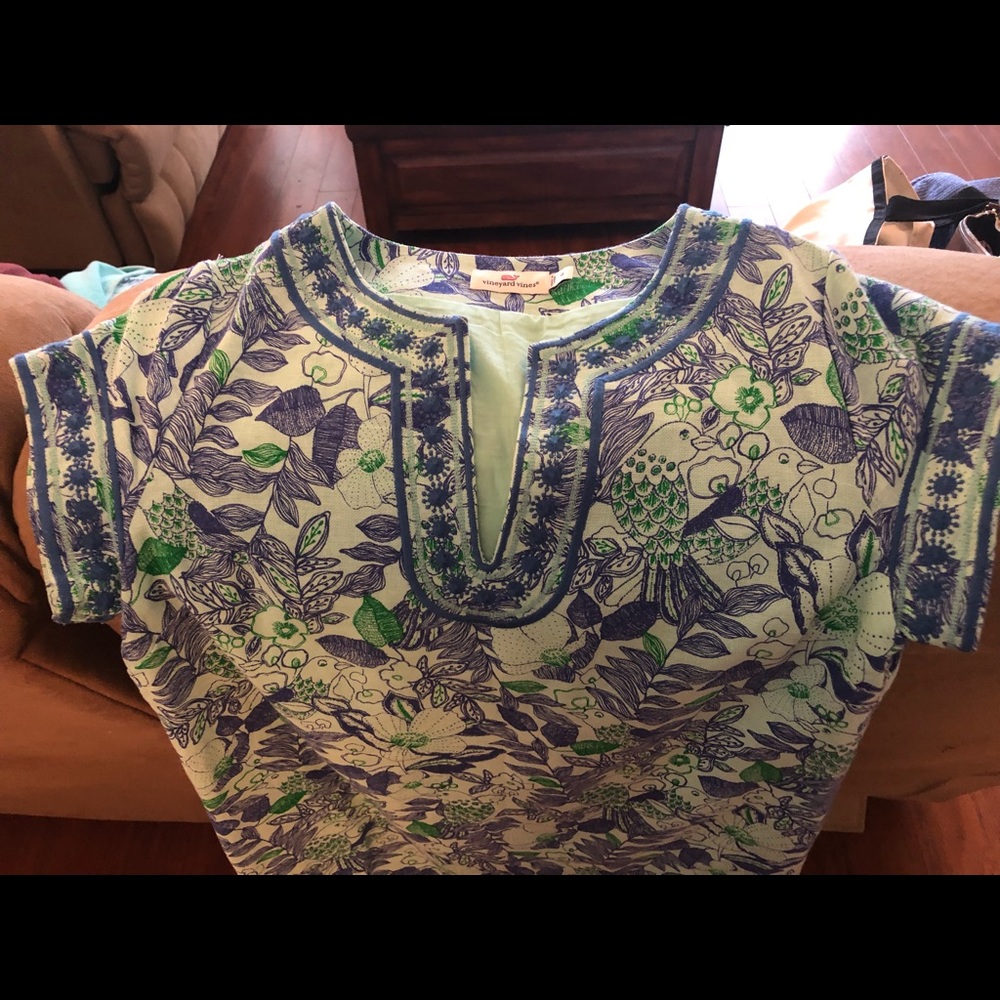 Vineyard Vines- cotton printed dress